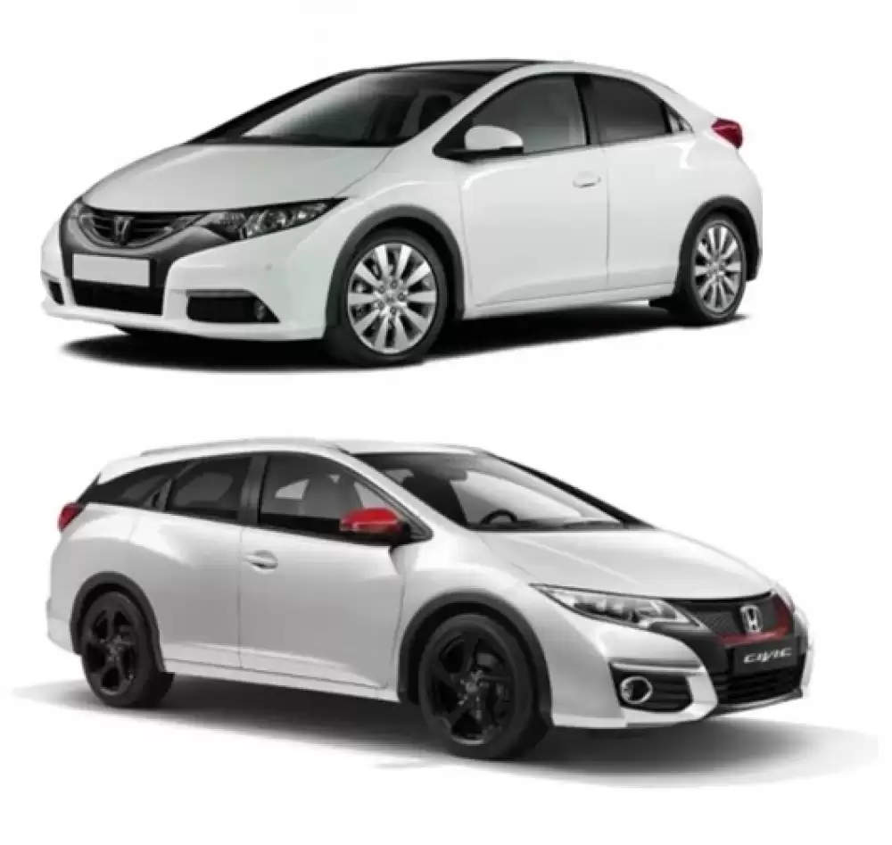 HONDA CIVIC (2012-2017) 3D GUMENÉ AUTOROHOŽE 
