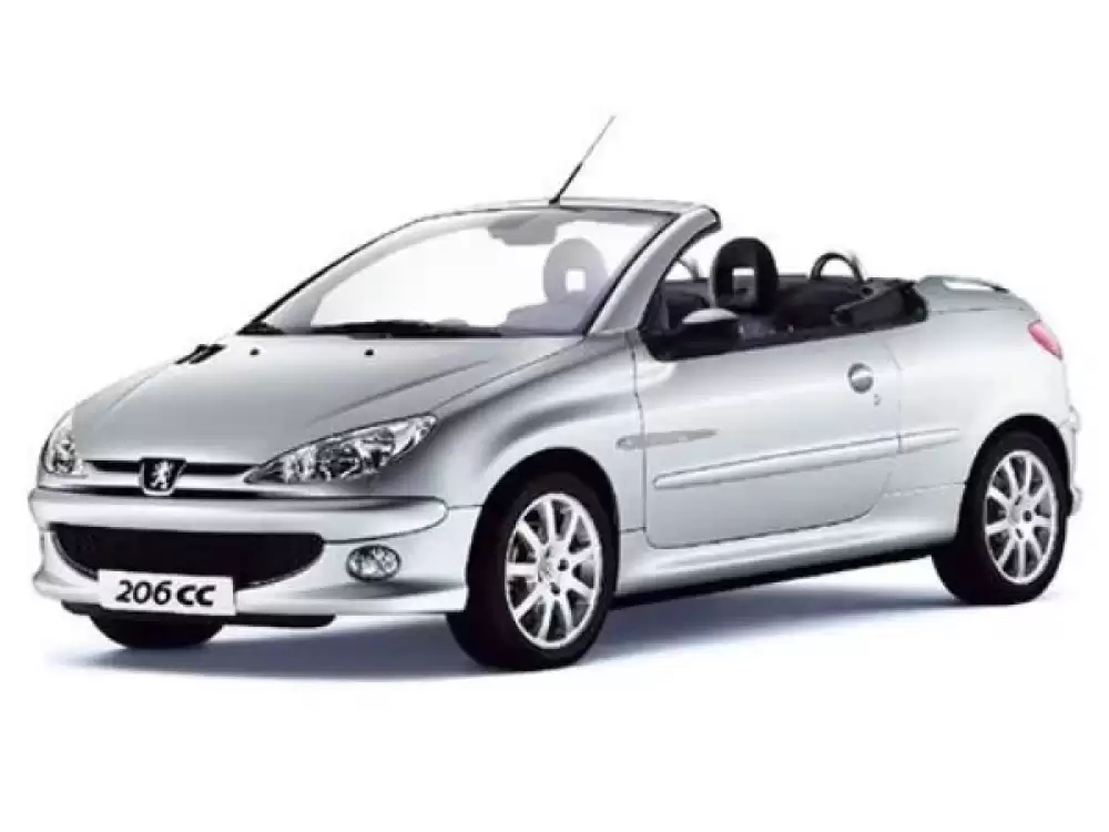 PEUGEOT 206 CC (2001-2007) PRÉMIOVÉ AUTOKOBERCE