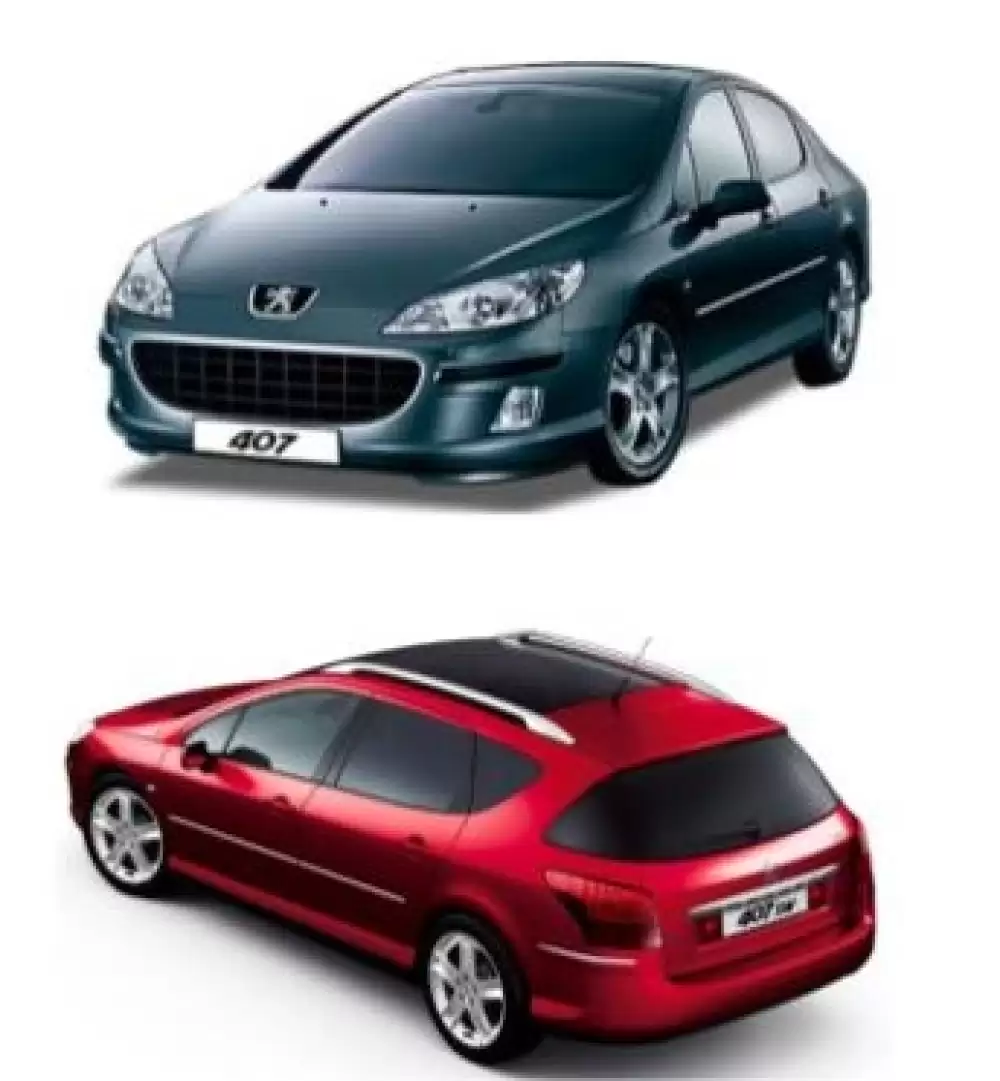 PEUGEOT 407 (2004-2011) 3D GUMENÉ AUTOROHOŽE 