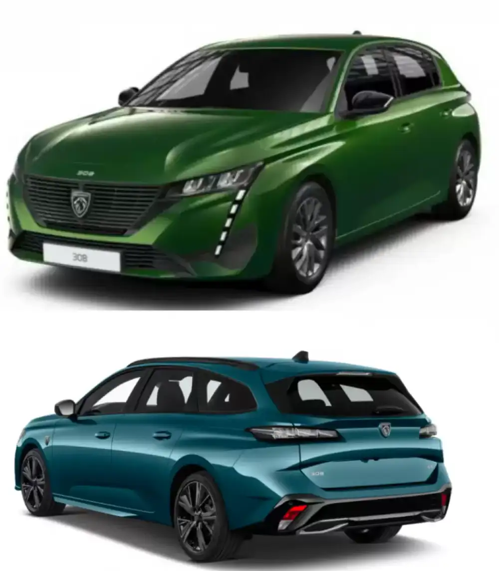 PEUGEOT 308 (2021-) GUMISZŐNYEG