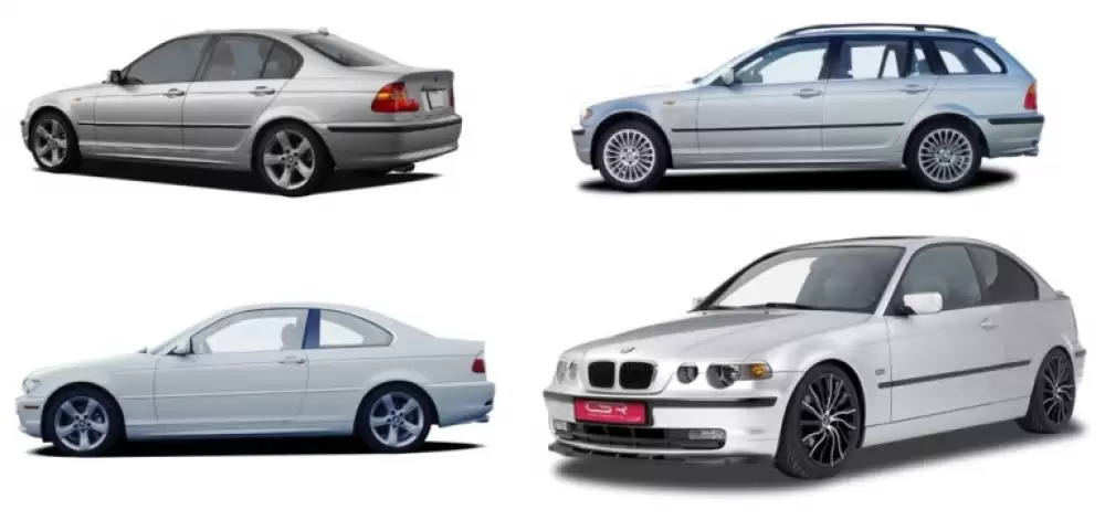 BMW 3 (E46) (1998-2005) MAGASPEREMŰ GUMISZŐNYEG