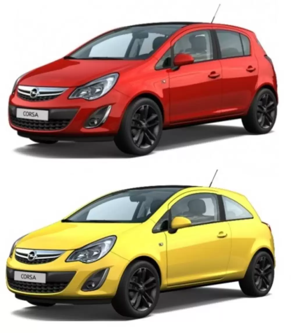 OPEL CORSA D (2006-2014) 3D GUMENÉ AUTOROHOŽE 
