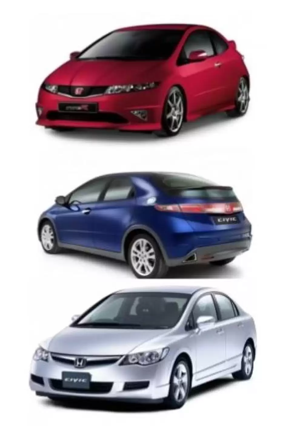 HONDA CIVIC (2006-2012) GUMENÉ AUTOROHOŽE 