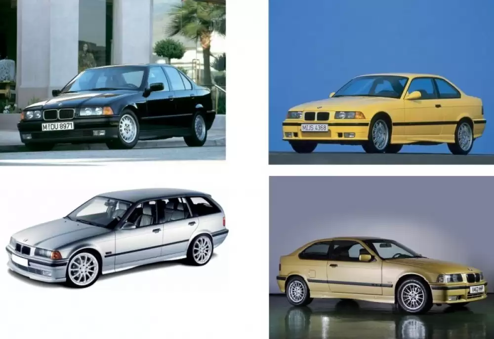 BMW 3 (E36) (1992-1998) GUMISZŐNYEG
