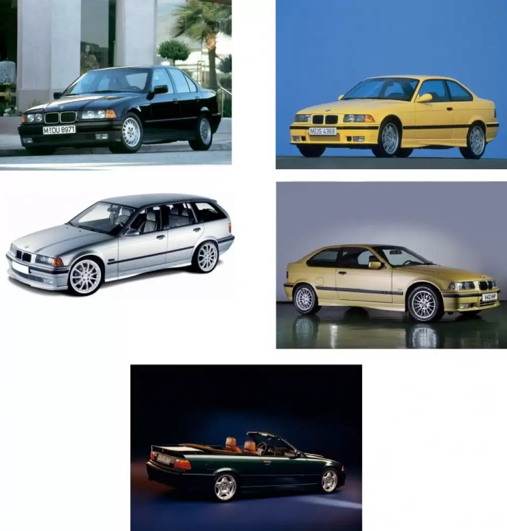 BMW 3 (E36) (1992-1998) AUTÓSZŐNYEG